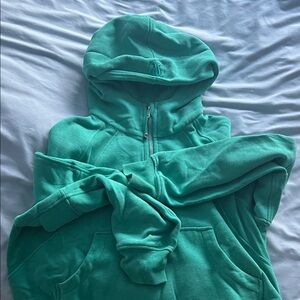 Lululemon half zip scuba hoodie